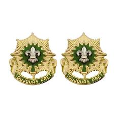 2nd Cavalry Regiment Unit Crest (Toujours Pret)